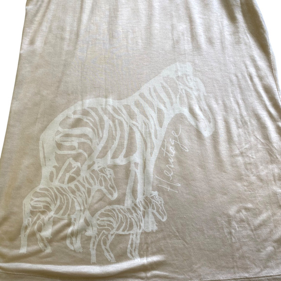 New Banana Republic Heritage Womens Shirt Small Ivory Tan Sleeveless Tank Top - Picture 3 of 8